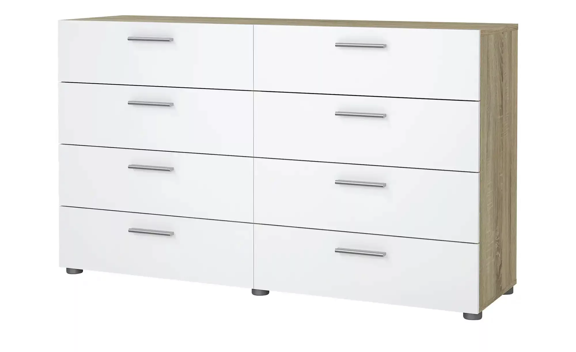 Sideboard  Pedara ¦ weiß ¦ Maße (cm): B: 140 H: 82 T: 40.4 Kommoden & Sideb günstig online kaufen