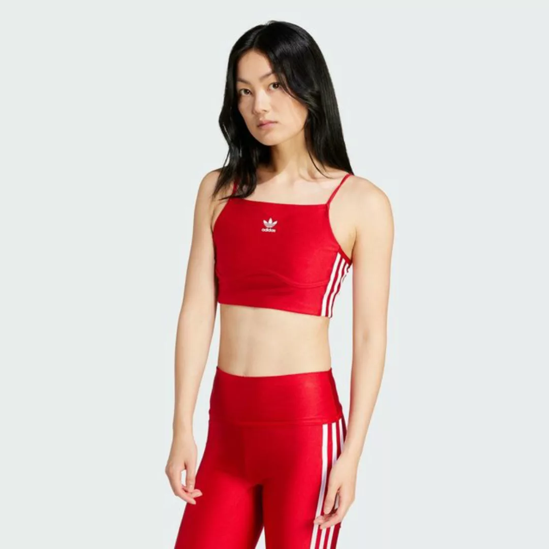 adidas Originals Crop-Top 3-STREIFEN BUSTIER günstig online kaufen