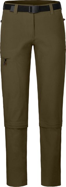 Bergson Zip-off-Hose YORK Zipp-Off Damen Wanderhose, vielseitig, pflegeleic günstig online kaufen