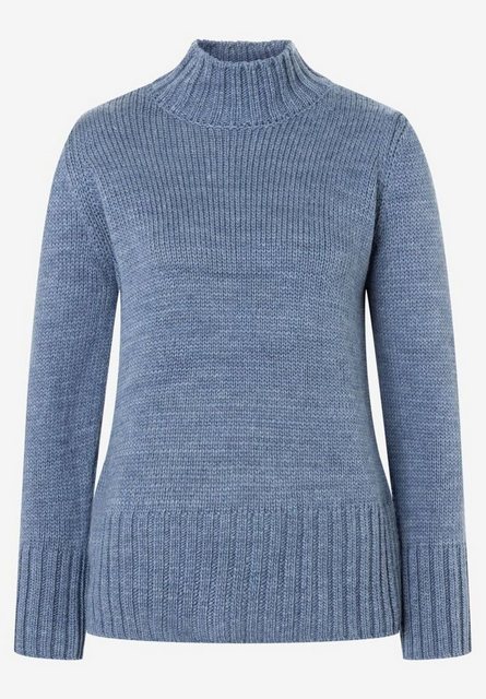 MORE&MORE Sweatshirt Pullover with Roll-Neck günstig online kaufen