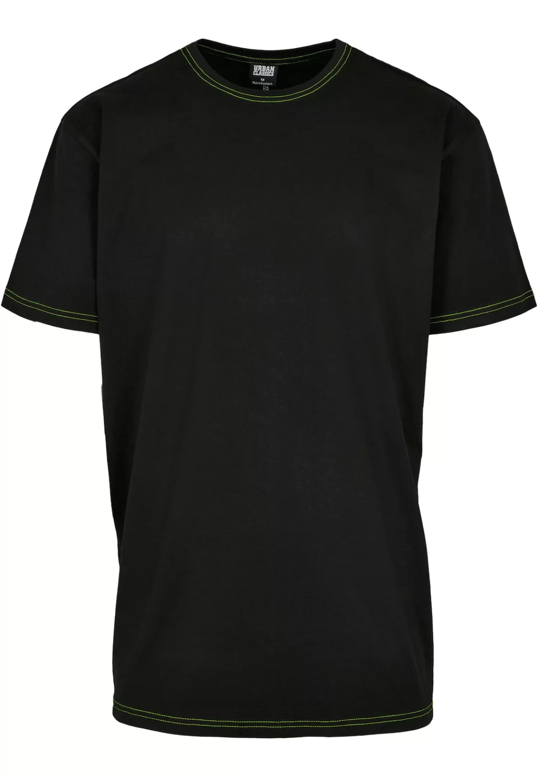 URBAN CLASSICS Kurzarmshirt "Urban Classics Herren Heavy Oversized Contrast günstig online kaufen