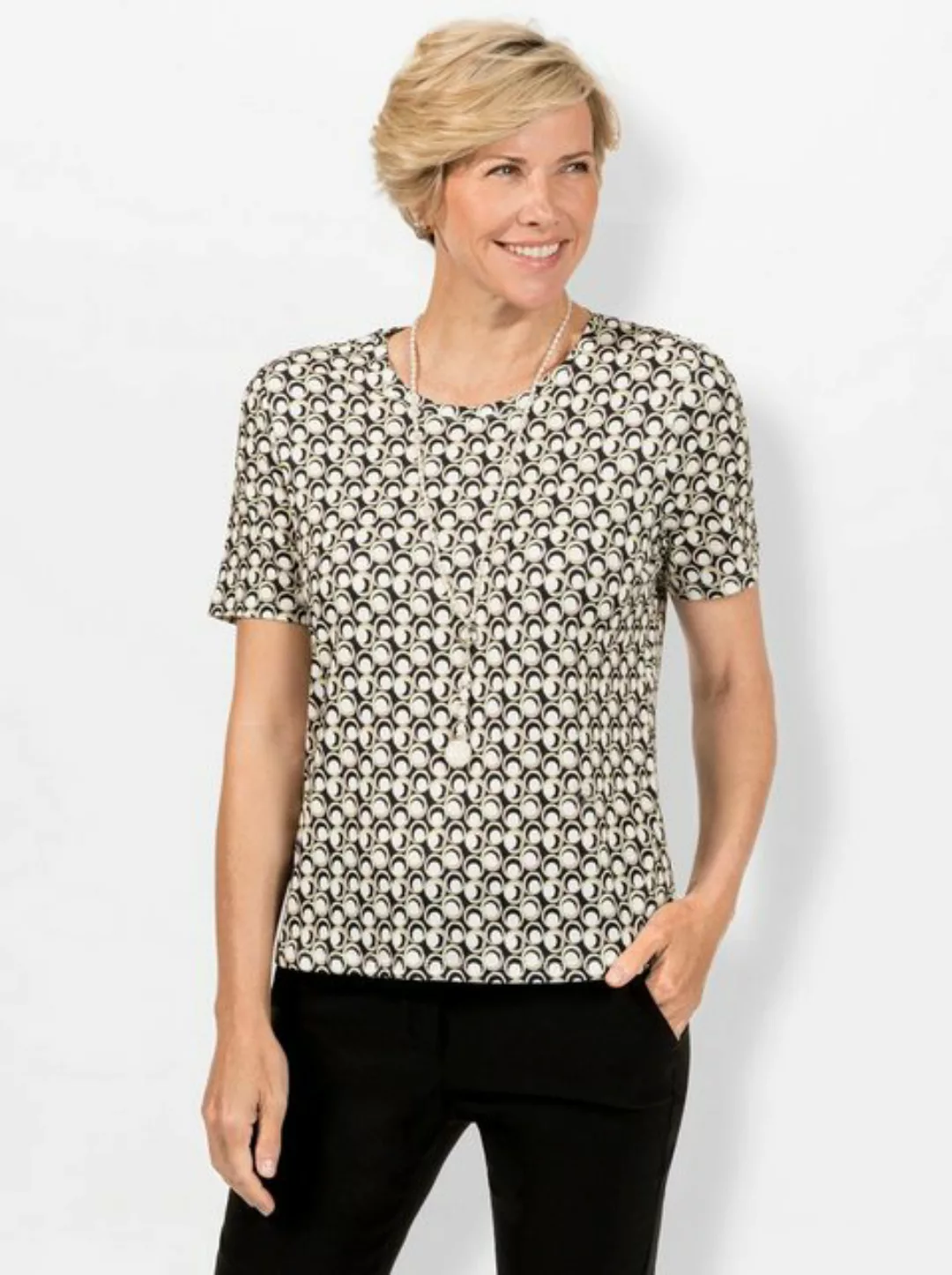 Casual Looks Kurzarmshirt "Shirt", (1 tlg.) günstig online kaufen