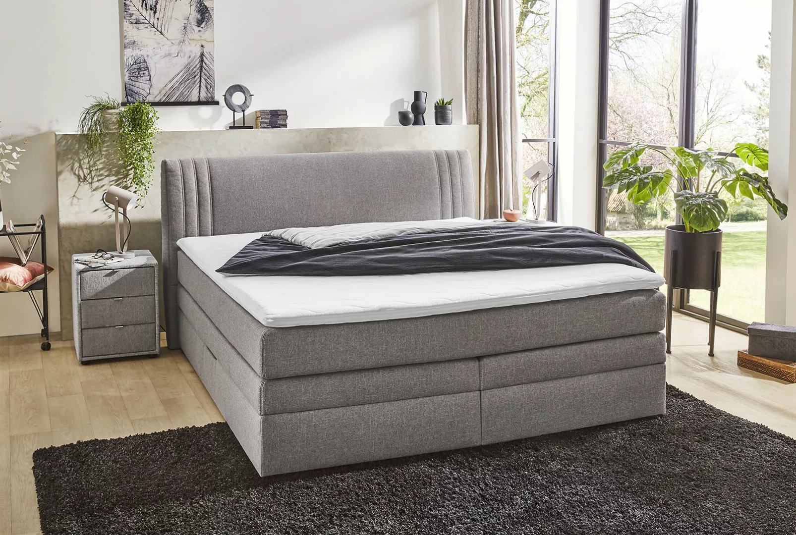 Jockenhöfer Gruppe Boxspringbett ""Amira" Topseller, mit Bettkasten und Top günstig online kaufen