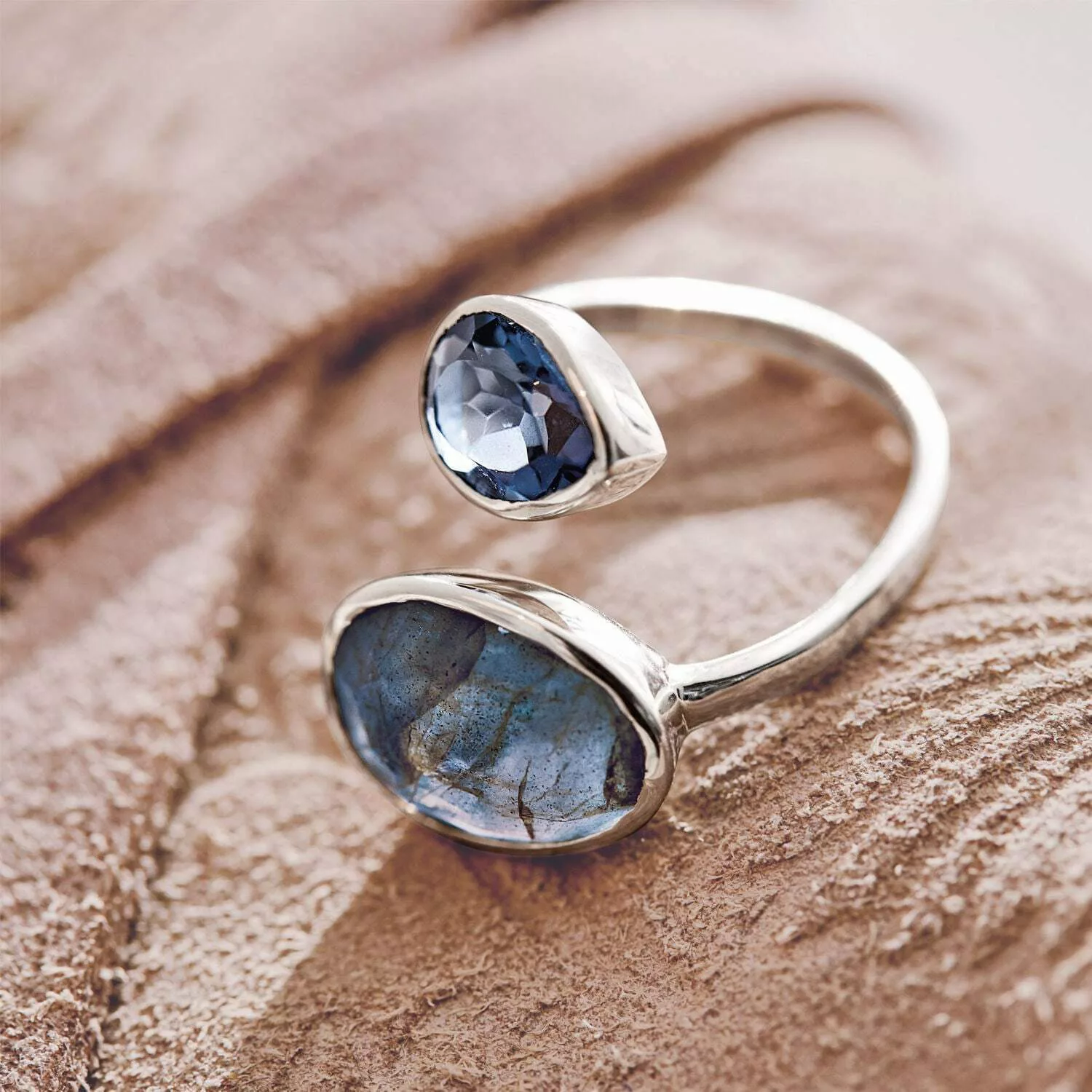 Mirabeau Fingerring Ring Meadow blau/silber günstig online kaufen