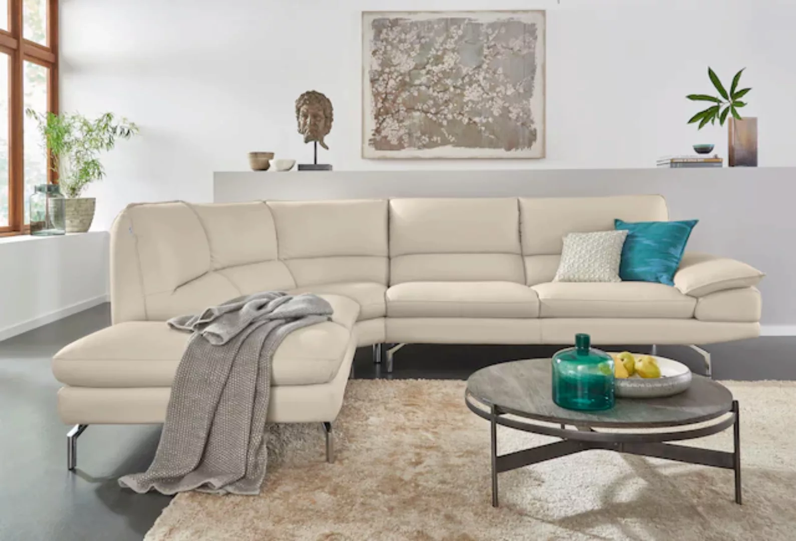 CALIA ITALIA Ecksofa »Dave, italienisches Designsofa L-Form, erstklassiger günstig online kaufen
