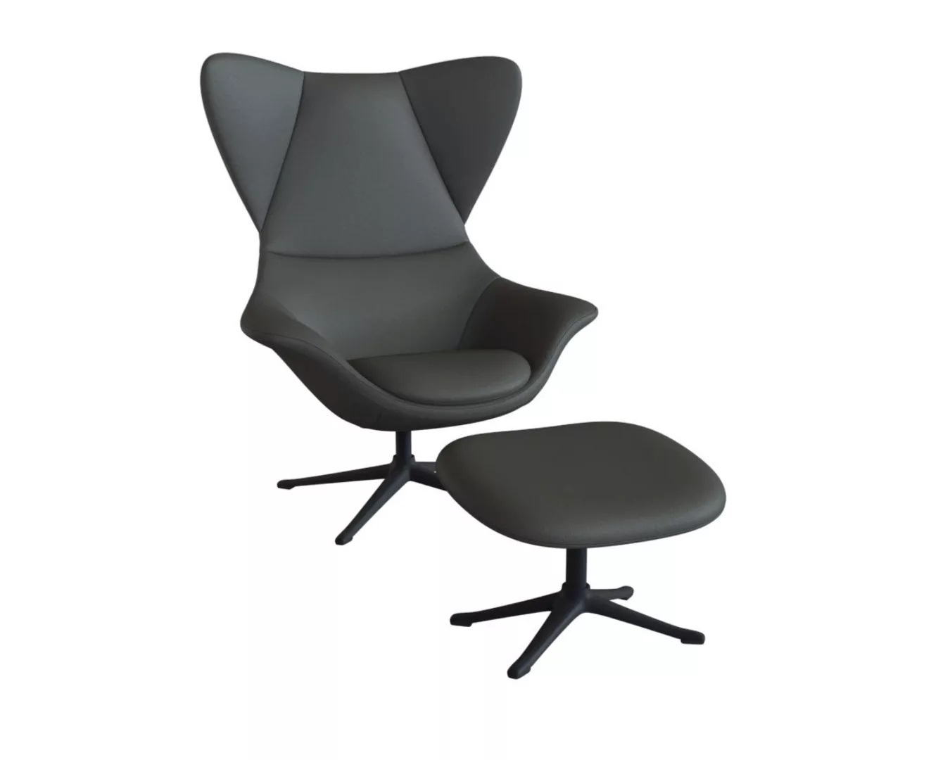 FLEXLUX Ohrensessel »Stilo Relaxsessel, TV-Sessel«, Solitär, Stil-Ikone, dr günstig online kaufen