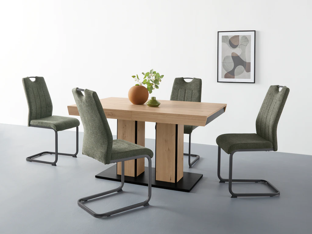 HELA Essgruppe "Agnes Esstisch ausziehbar, Tisch ausziehbar 140 -220 cm,", günstig online kaufen