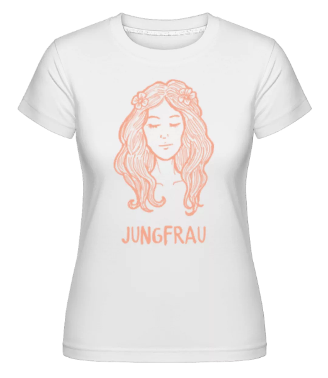 Kritzel Stil Sternzeichen Jungfrau · Shirtinator Frauen T-Shirt günstig online kaufen