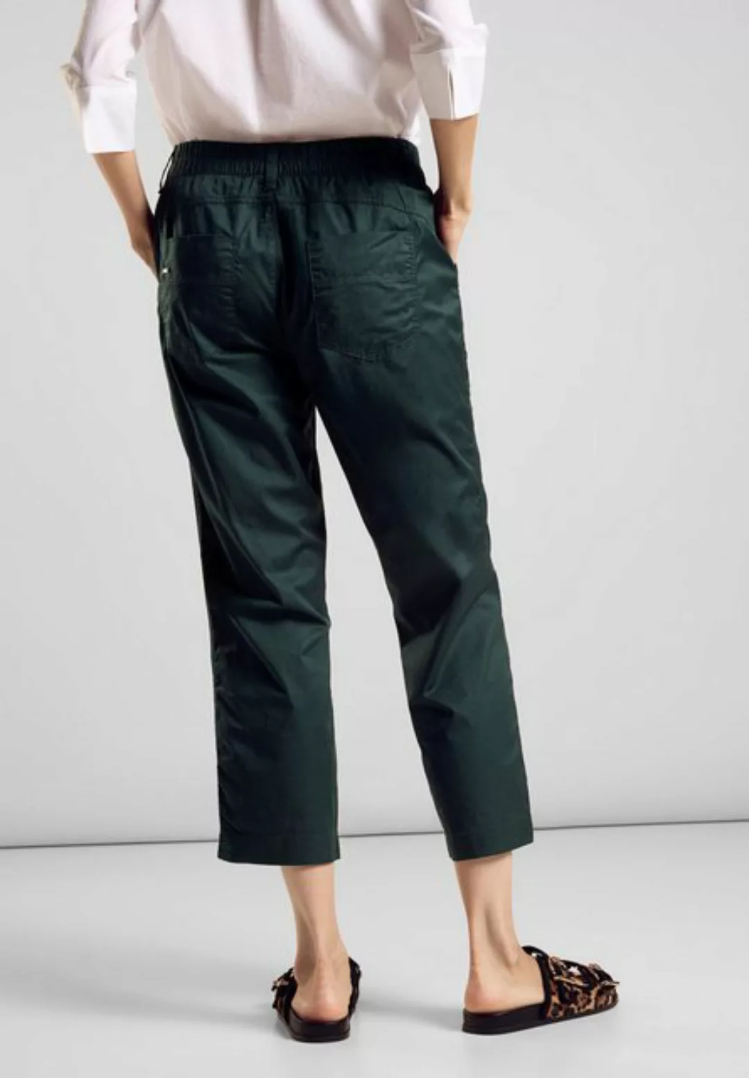 STREET ONE Röhrenhose Middle Waist günstig online kaufen