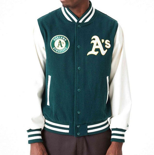 New Era Collegejacke MLB Oakland Athletics Heritage Varsity günstig online kaufen