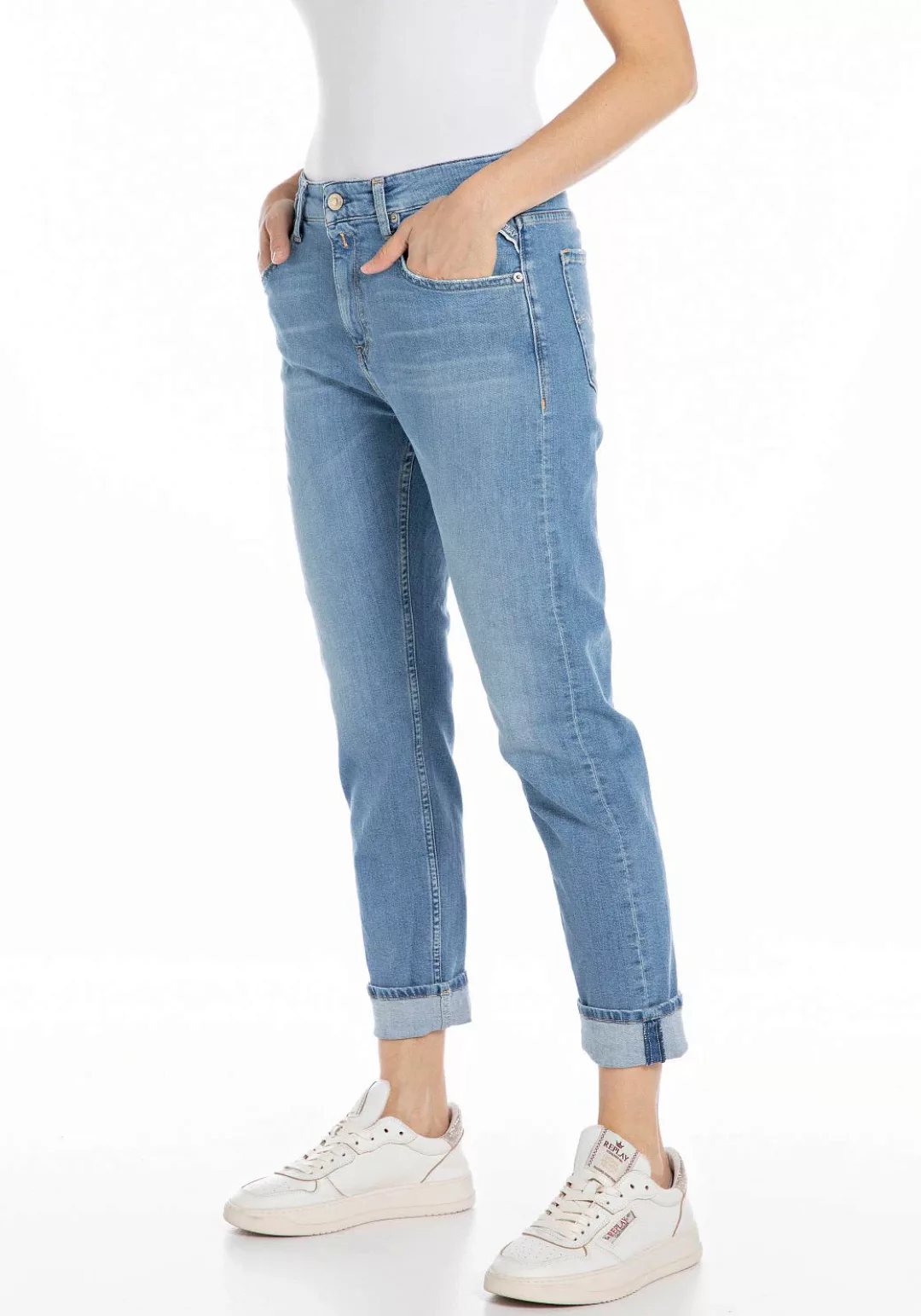 Replay Slim-fit-Jeans MARTY mit leichter Waschung günstig online kaufen