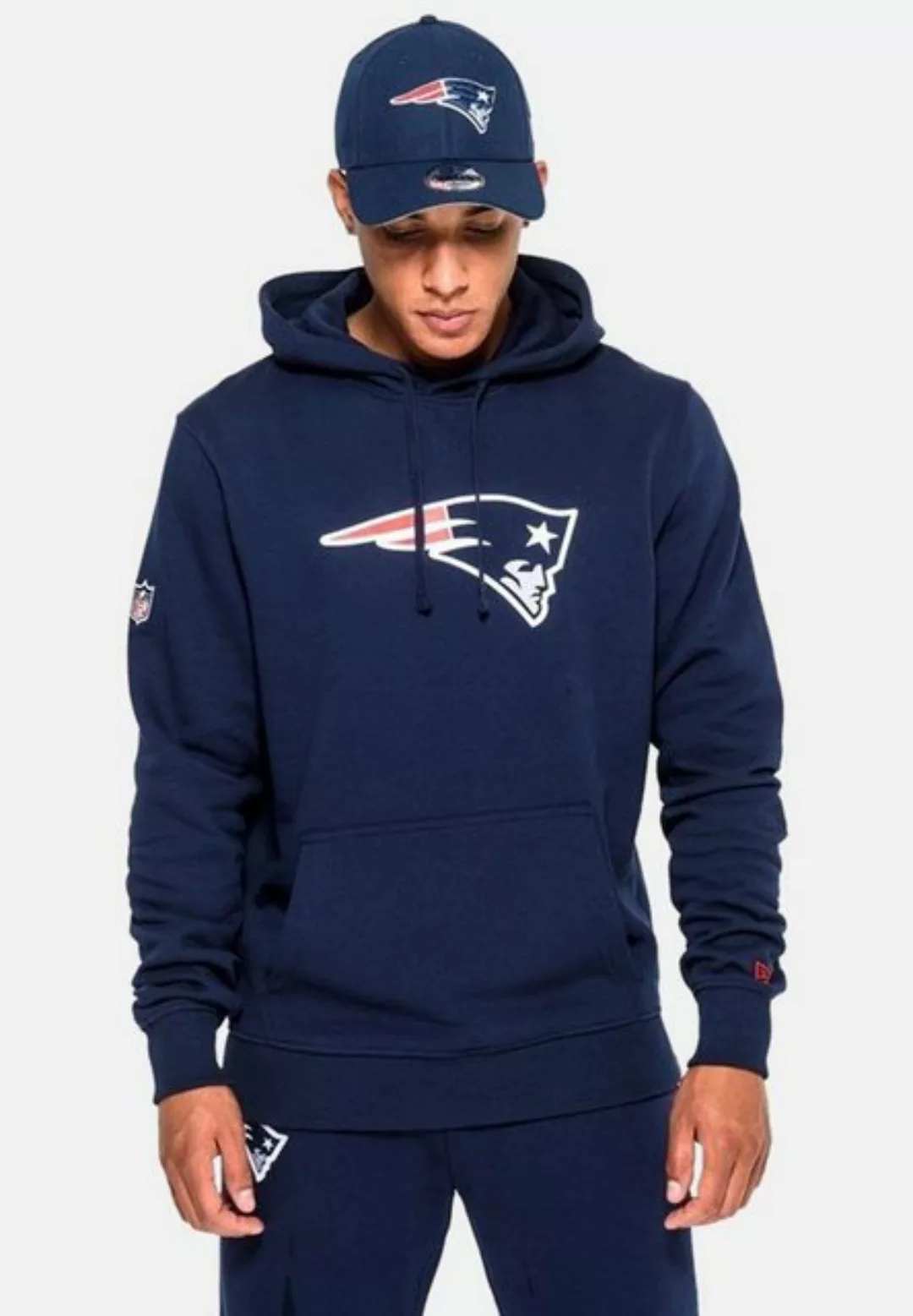 New Era Kapuzenpullover NFL New England Patriots Logo günstig online kaufen