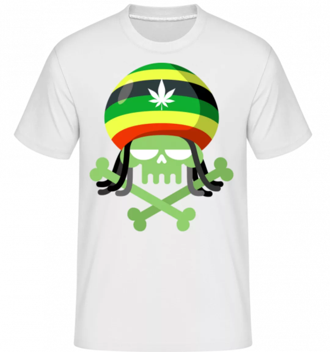 Marijuana Totenkopf · Shirtinator Männer T-Shirt günstig online kaufen
