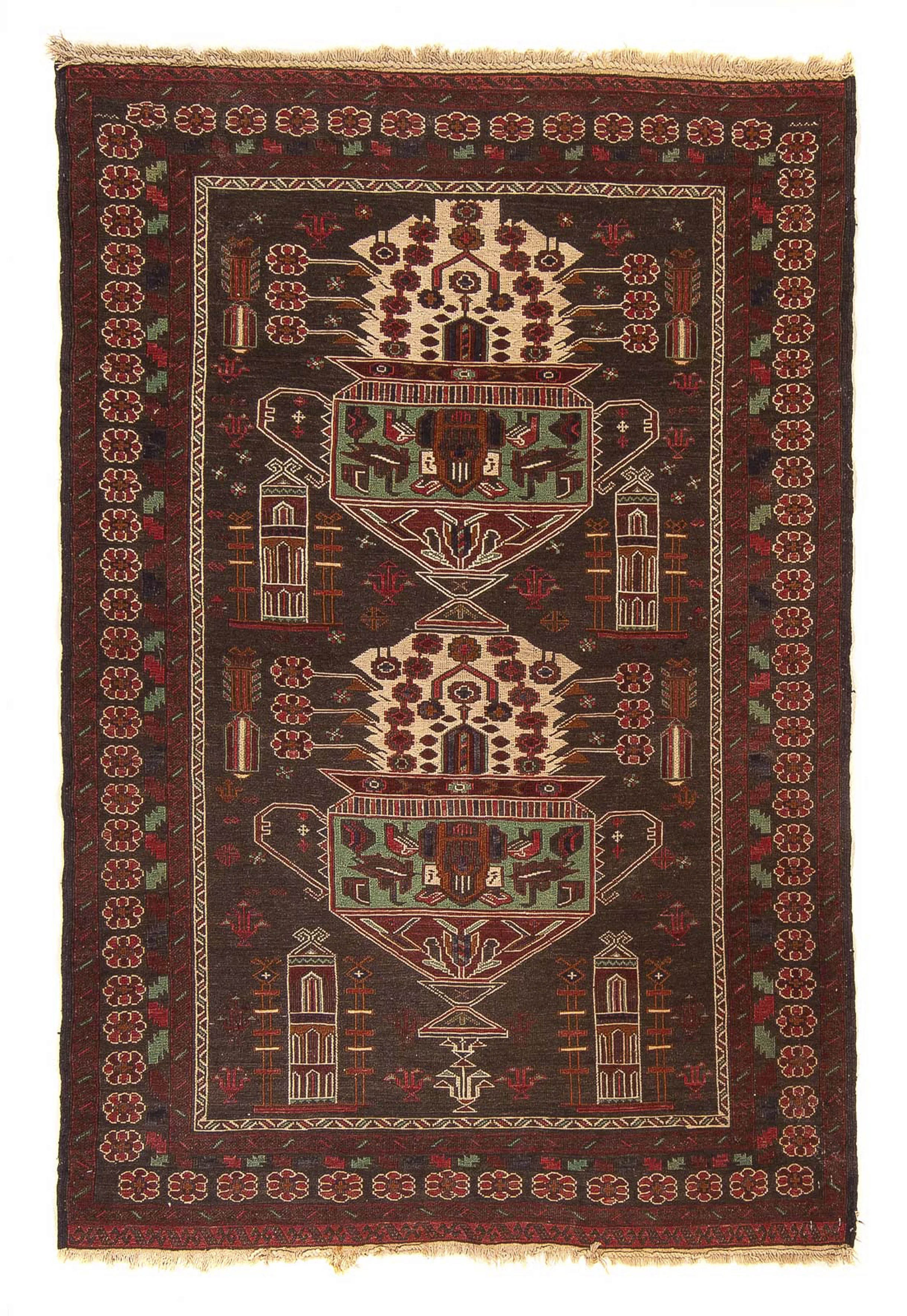 morgenland Wollteppich »Kelim - Oriental - 179 x 130 cm - braun«, rechtecki günstig online kaufen