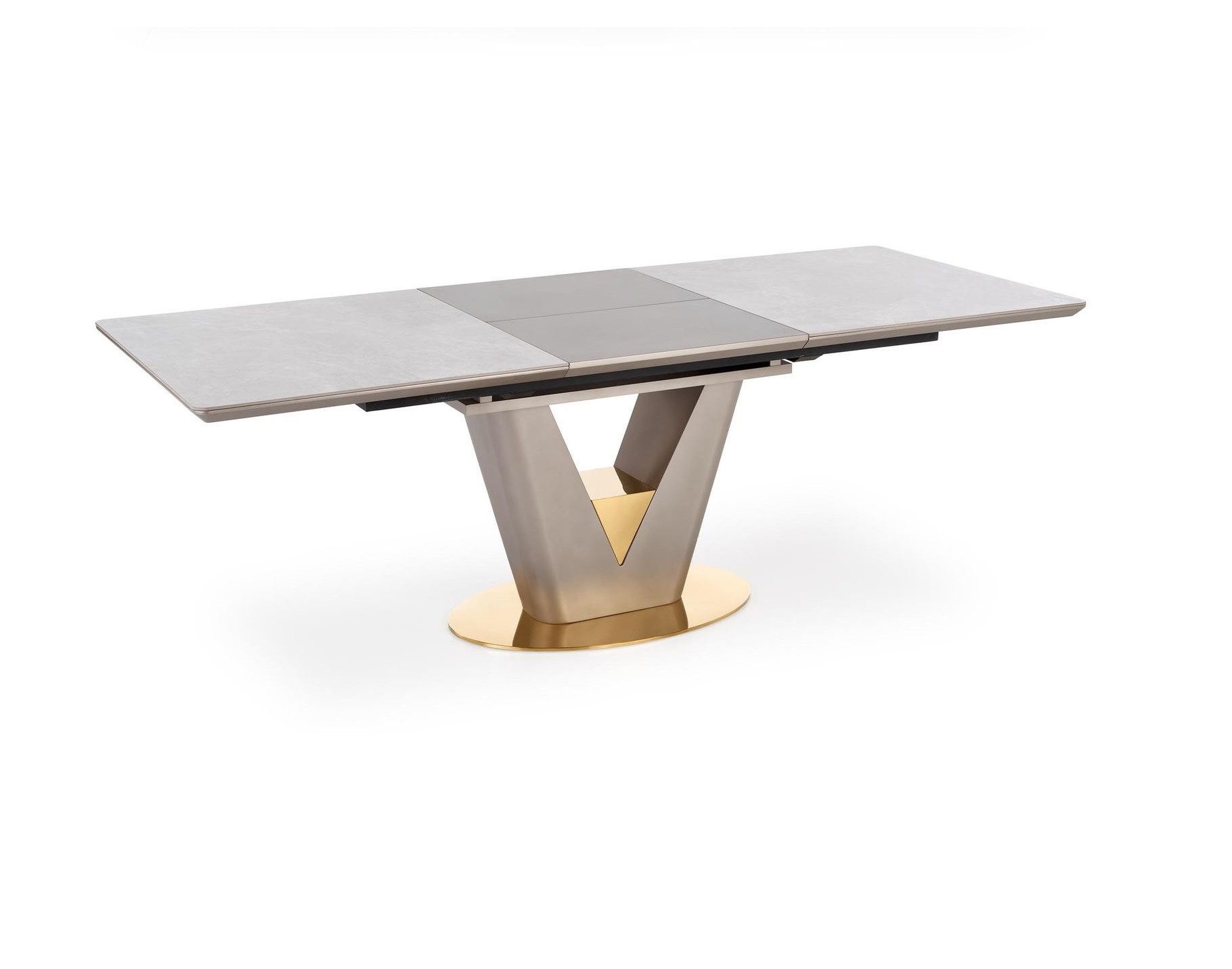 designimpex Esstisch Design HA-777 Tisch Grau günstig online kaufen