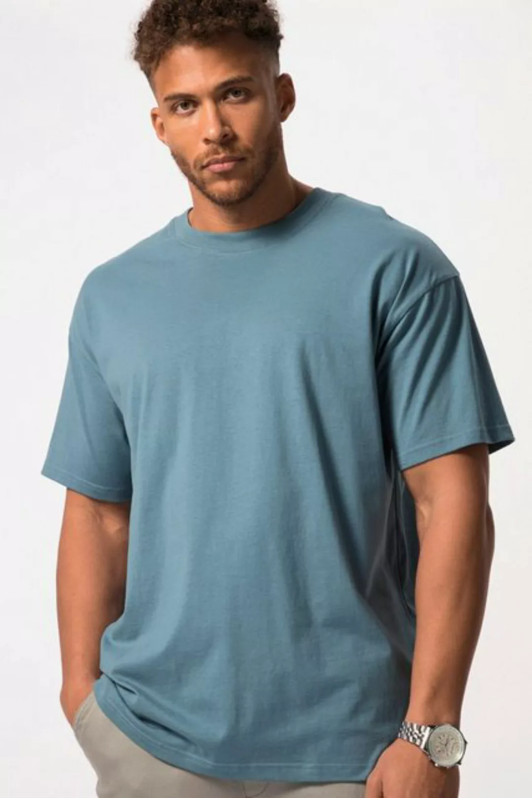 STHUGE T-Shirt STHUGE T-Shirt Halbarm oversized bis 8 XL günstig online kaufen