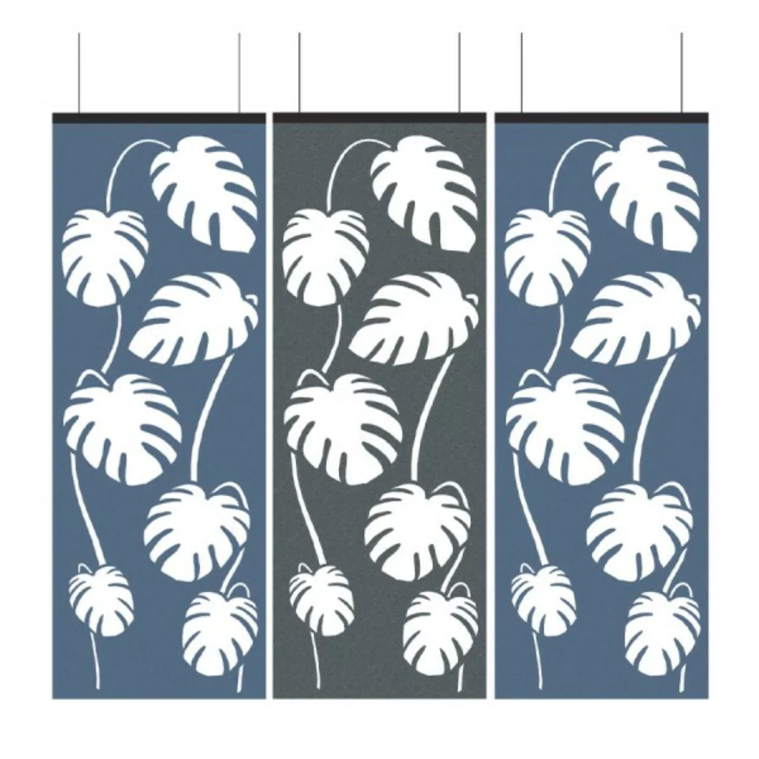 BuzziSpace BuzziFalls Tropics | Raumteiler Wand Decke | Konfigurator günstig online kaufen