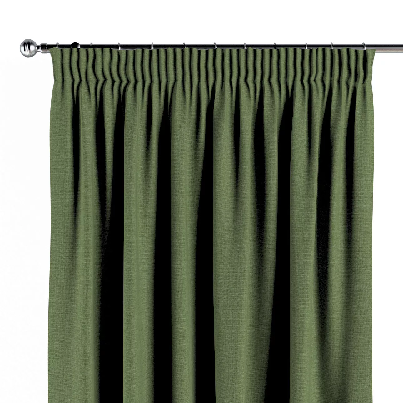 Vorhang mit Kräuselband, grün, Blackout 300 cm (269-15) günstig online kaufen