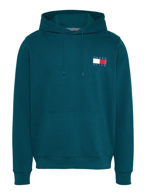 Tommy Jeans Sweatshirt TJM REG ESSENTIAL FLAG HOOD EXT mit bedruckten Marke günstig online kaufen