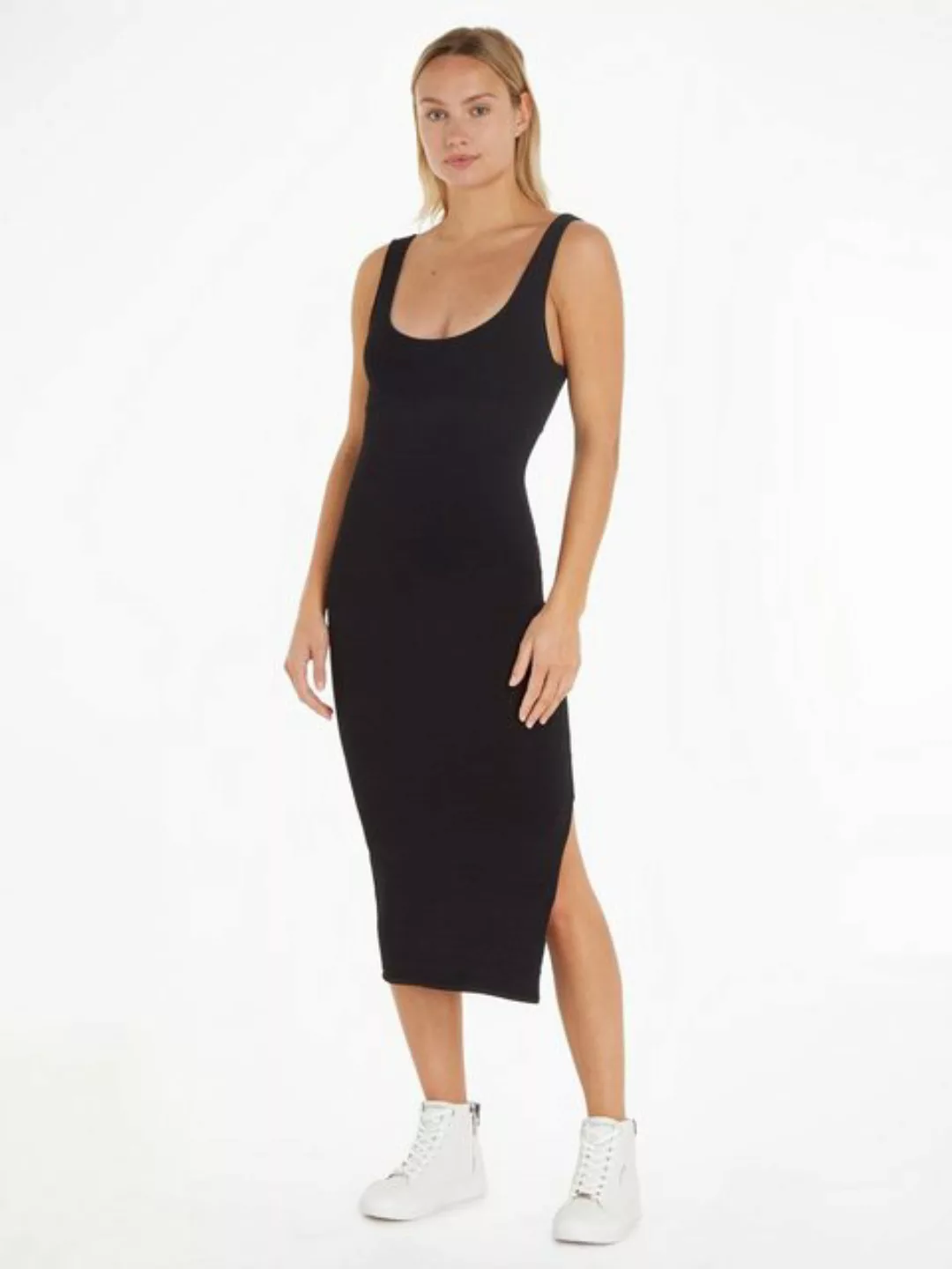 Calvin Klein Jerseykleid SENSUAL KNITTED BODYCON DRESS günstig online kaufen