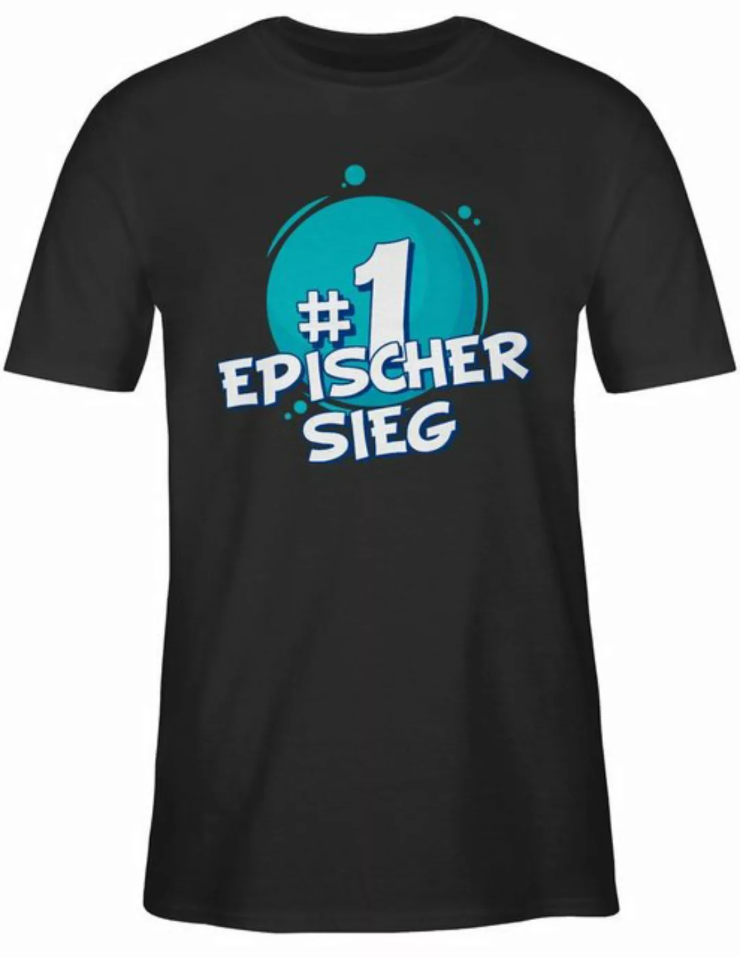 Shirtracer T-Shirt Epischer Sieg, Geschenk für Gamer, Zocker Geschenk, Zock günstig online kaufen