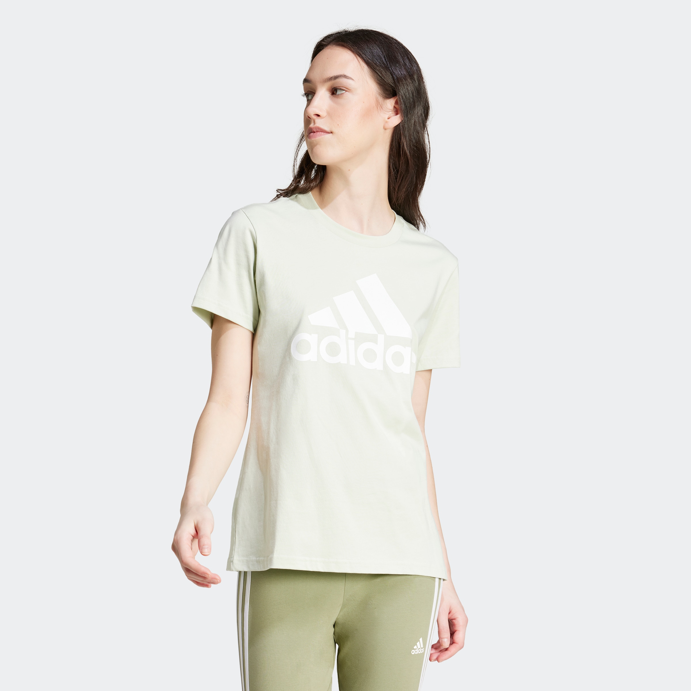 adidas Sportswear T-Shirt "LOUNGEWEAR ESSENTIALS LOGO" günstig online kaufen