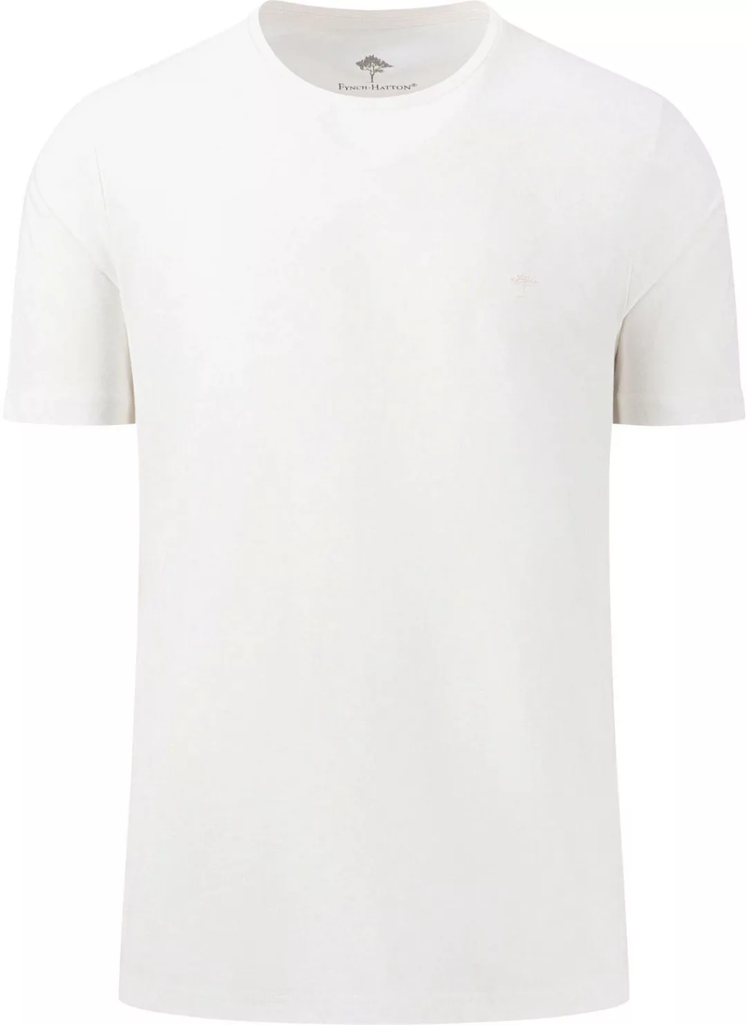 FYNCH-HATTON T-Shirt FYNCH-HATTON Basic T-Shirt (1-tlg) unifarben günstig online kaufen