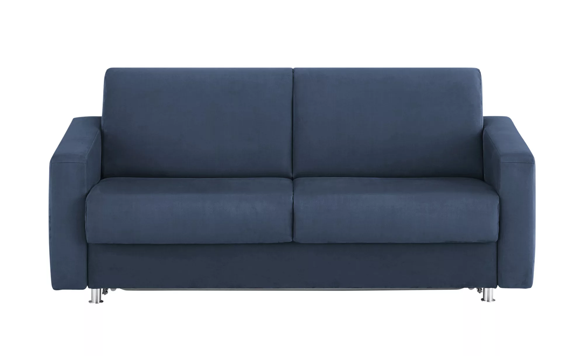 Schlafsofa aus Mikrofaser München ¦ blau ¦ Maße (cm): B: 195 H: 84 T: 100 P günstig online kaufen