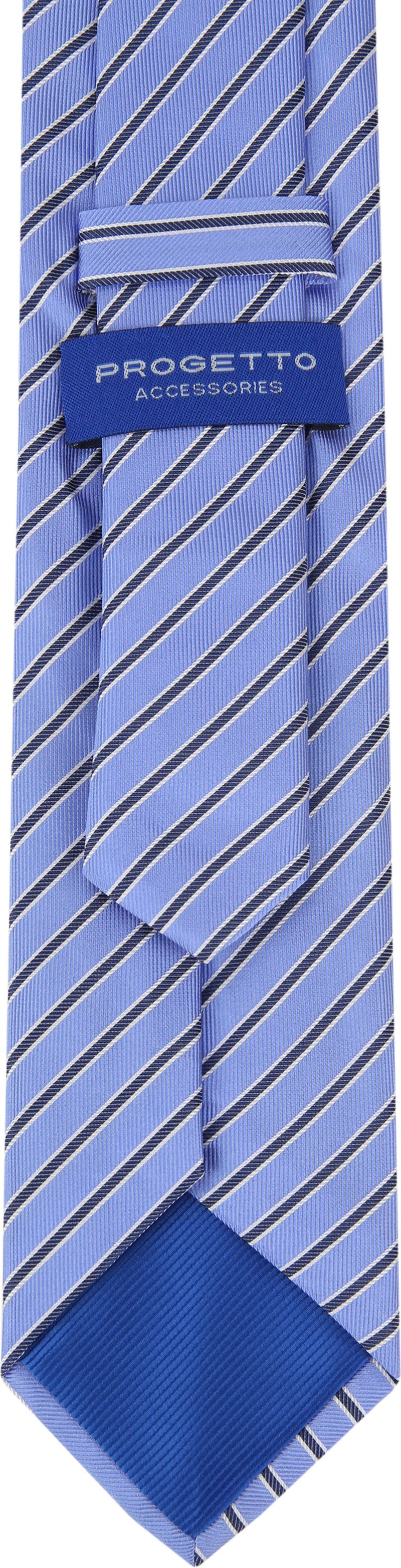 Suitable Krawatte Progetto Streifen Blau - günstig online kaufen