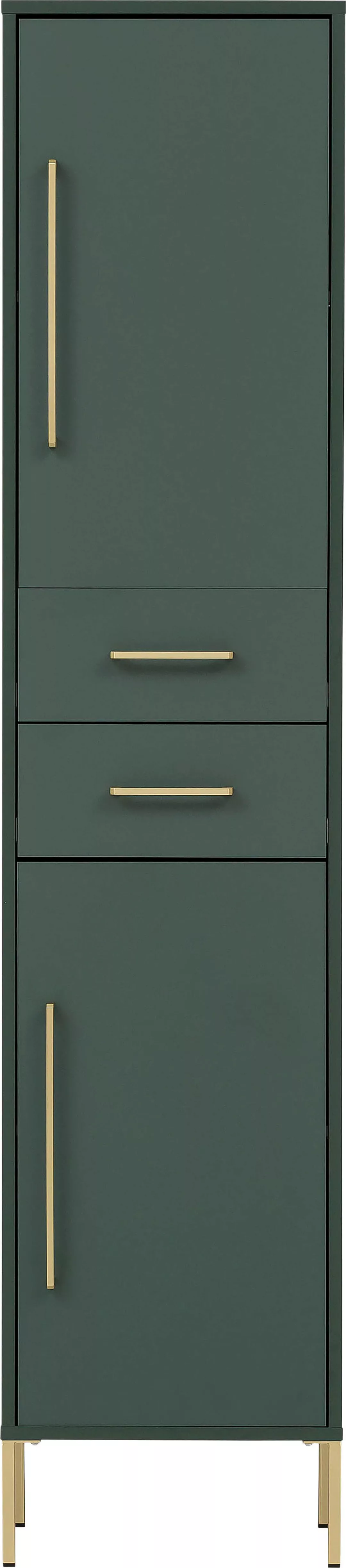 welltime Hochschrank "Kent mit goldfarbenen Griffen", Breite 40,5 cm, made günstig online kaufen