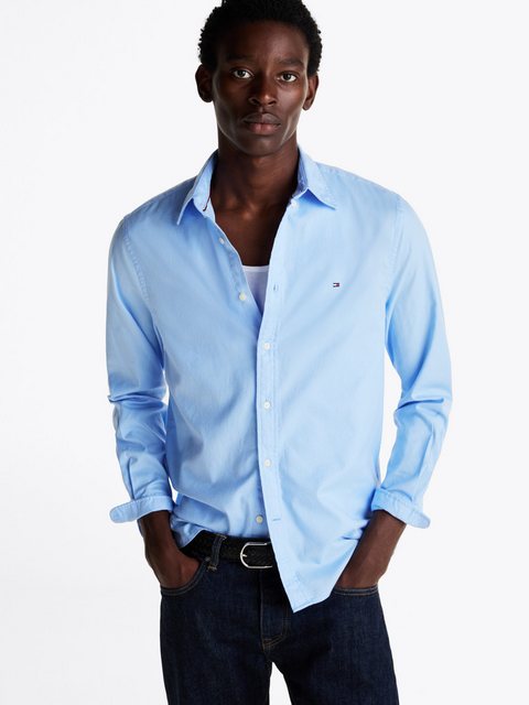 Tommy Hilfiger Businesshemd FLEX BRUSHED SOLID RF SHIRT günstig online kaufen