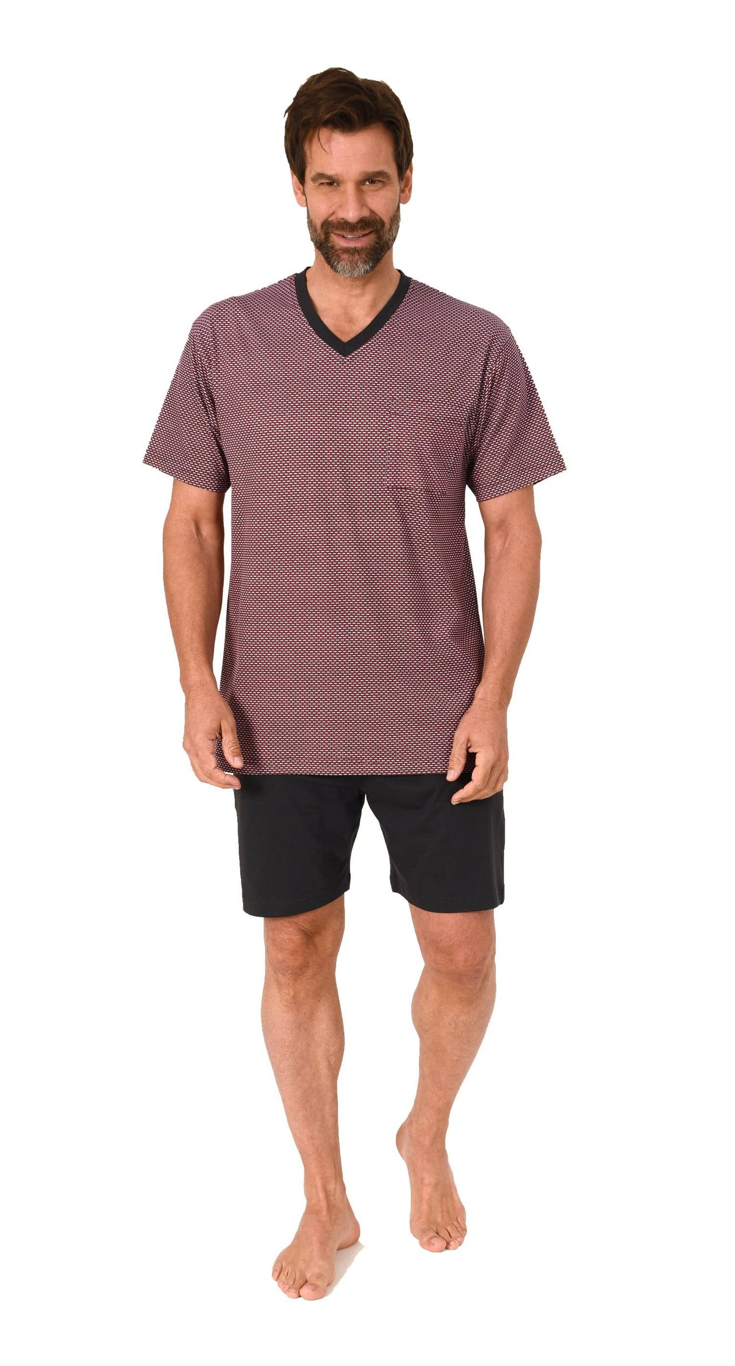 Normann Pyjama Normann Herren Schlafanzug kurzarm günstig online kaufen
