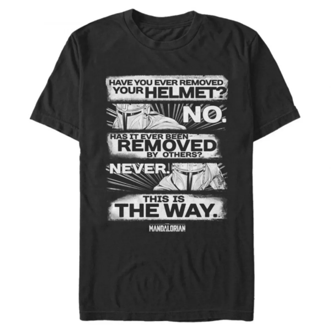 Star Wars - The Mandalorian - Mandalorian This is the Way - Männer T-Shirt günstig online kaufen