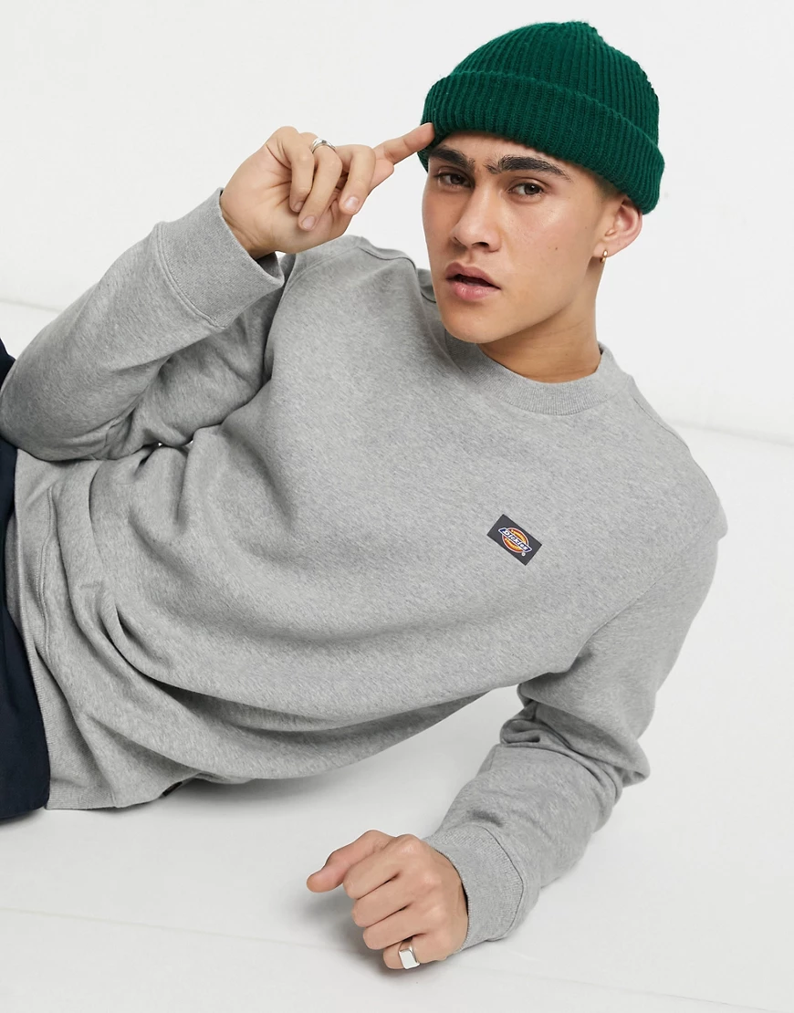 Dickies – Oakport – Sweatshirt in Grau günstig online kaufen
