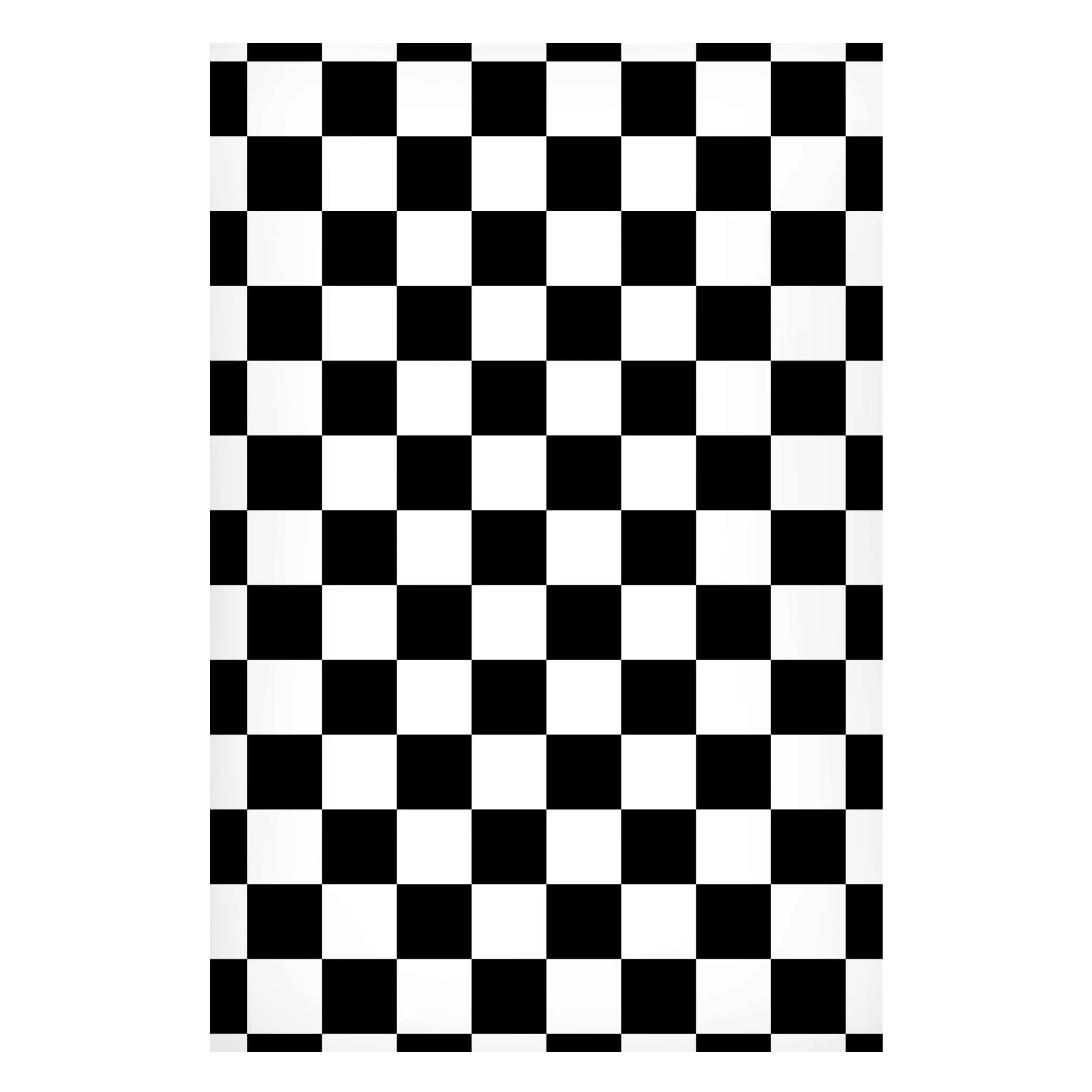 Magnettafel Geometrisches Muster Schachbrett Schwarz Weiß günstig online kaufen