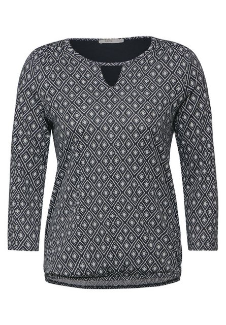 Cecil Langarmshirt - Shirt mit Cut Out - Stilvoll und Bequem günstig online kaufen