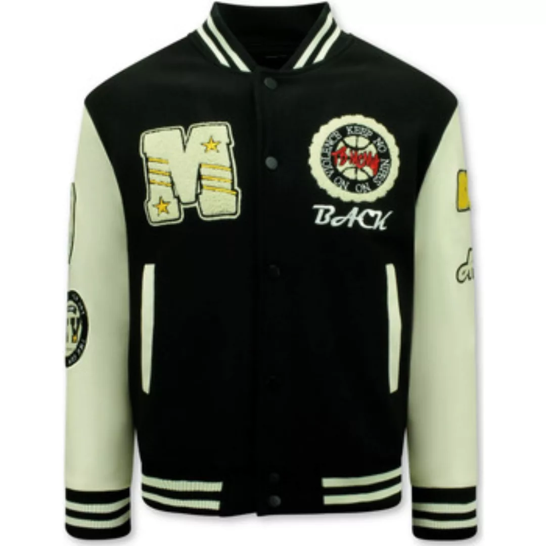 Enos  Blazer Vintage Varsity Baseball Jacke In günstig online kaufen