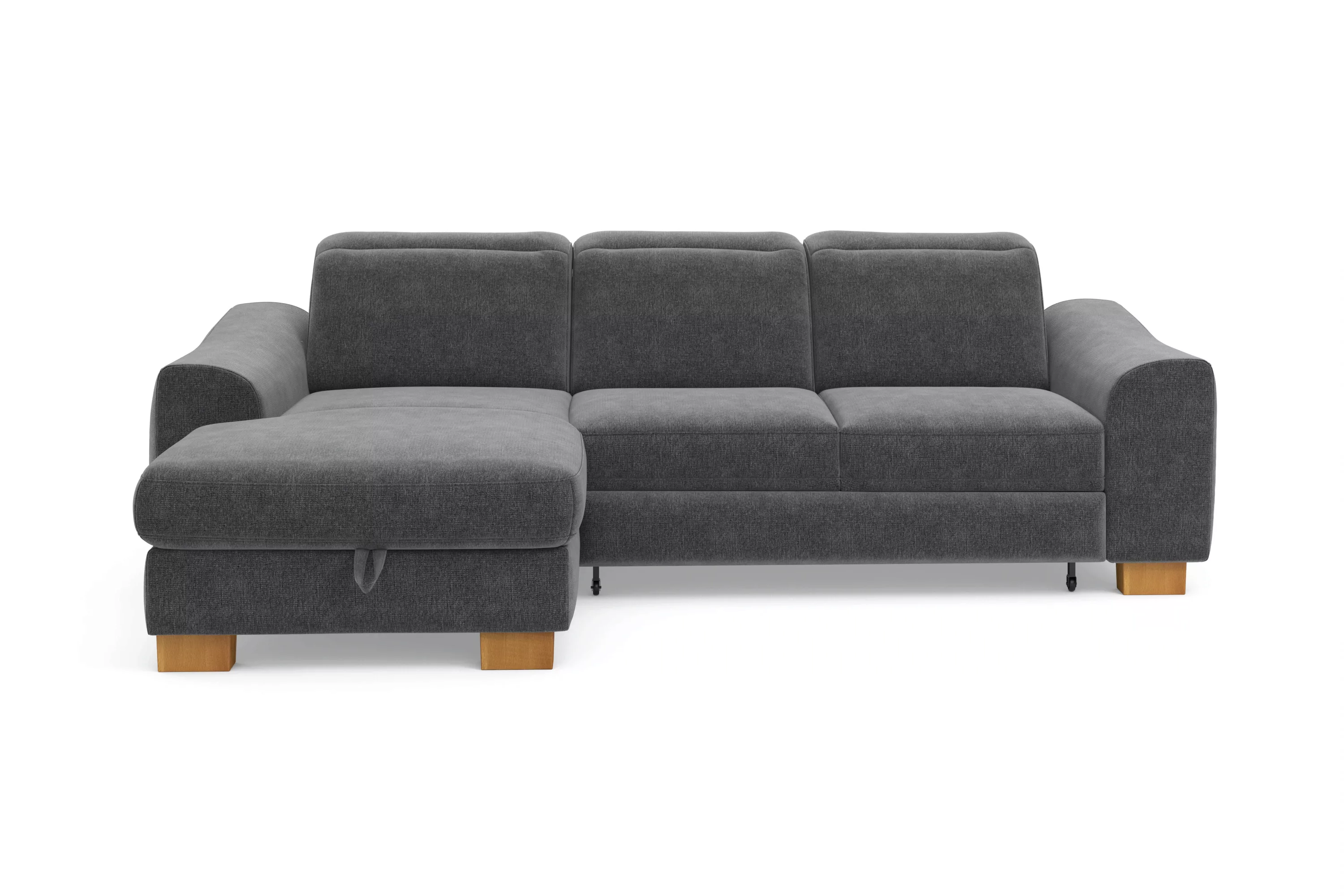 Home affaire Ecksofa »Dundee L-Form«, wahlweise mit Kopfteilverstellung und günstig online kaufen