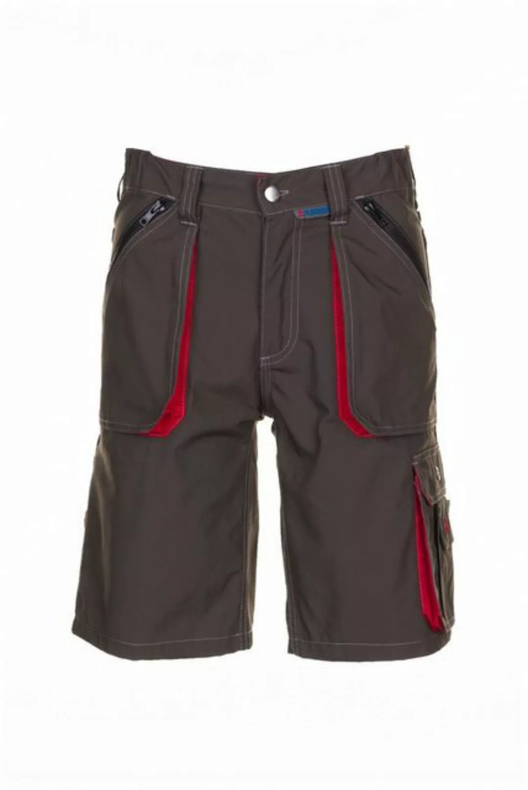 Planam Shorts Shorts Basalt oliv/rot Größe L (1-tlg) günstig online kaufen