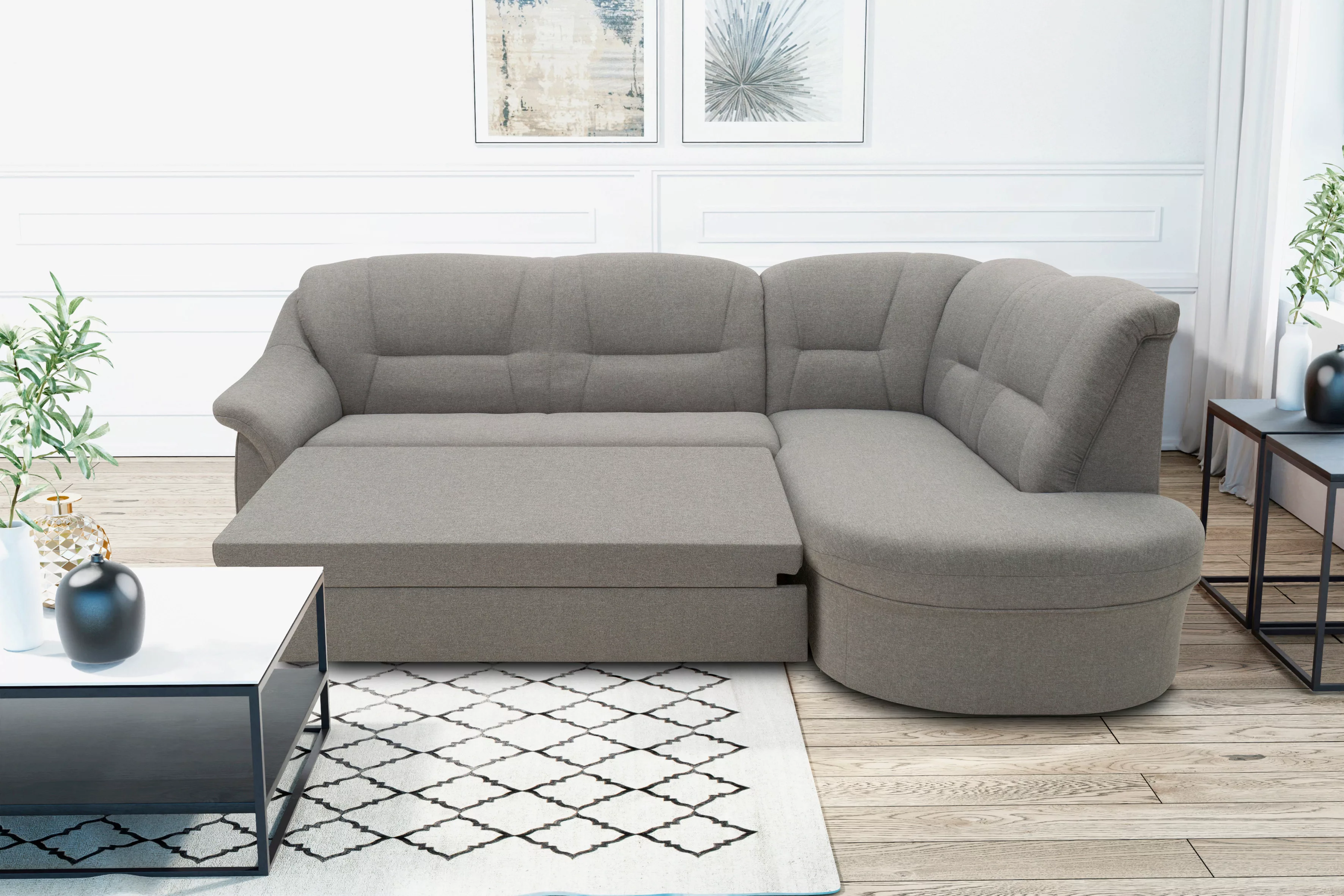 DOMO collection Ecksofa "Faenza" günstig online kaufen