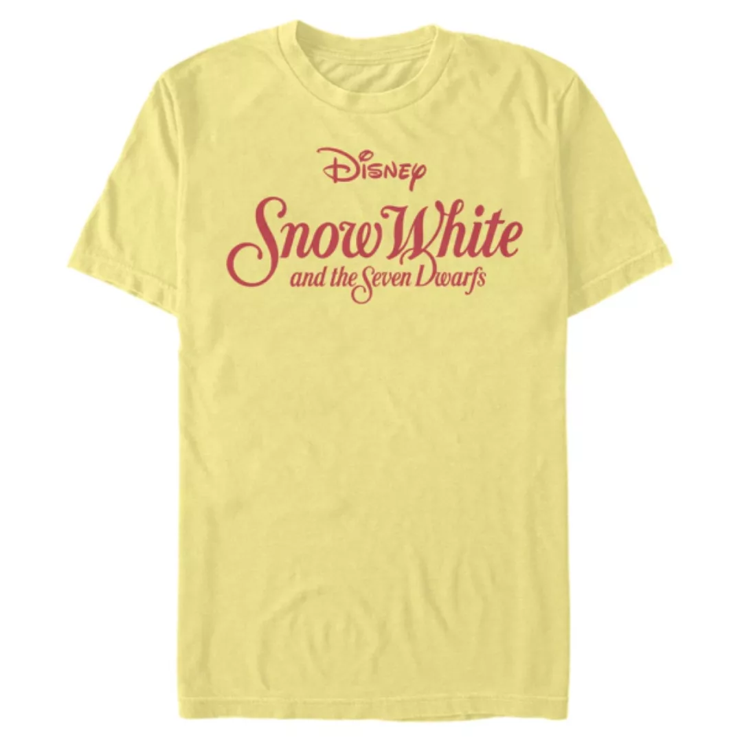 Disney - Schneewittchen - Logo - Männer T-Shirt günstig online kaufen