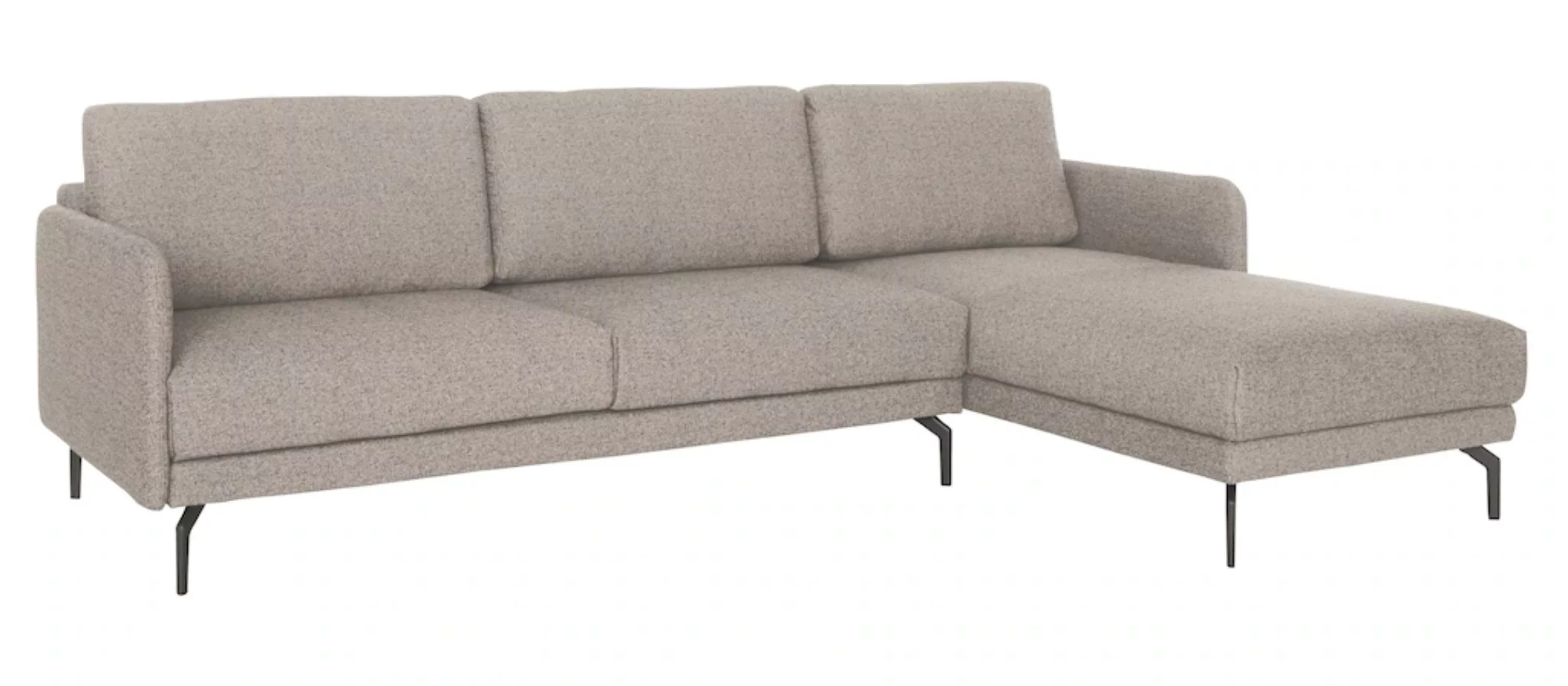 hülsta sofa Ecksofa "hs.450", Armlehne sehr schmal, Breite 274 cm, Alugussf günstig online kaufen