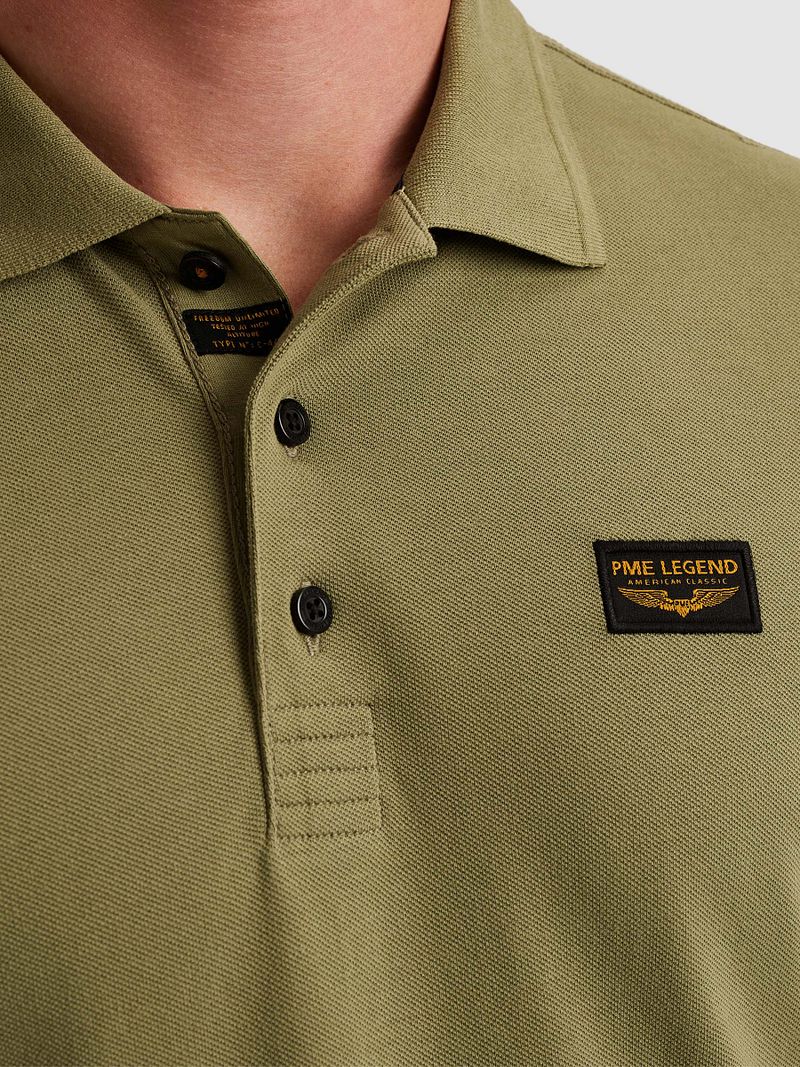 PME Legend Herren Poloshirt SHORT SLEEVE POLO AMERICAN CLASSIC - Regular Fi günstig online kaufen