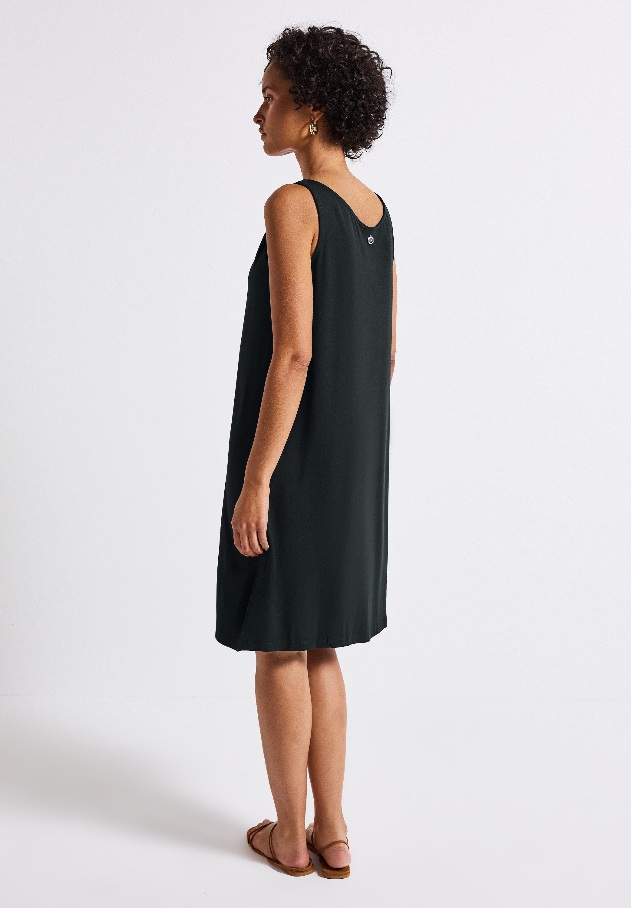 STREET ONE Shirtkleid Sommerkleid mit Knotendetail, günstig online kaufen