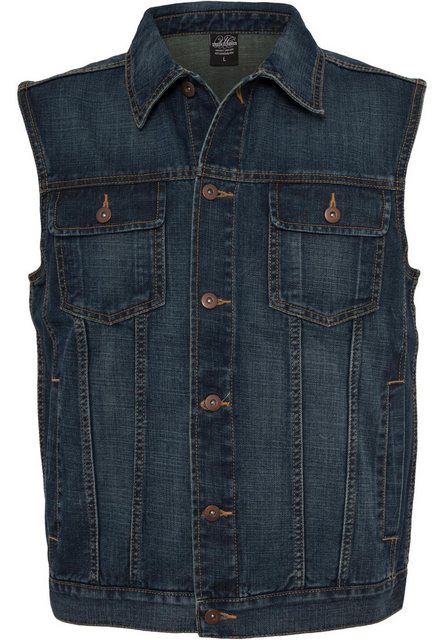 URBAN CLASSICS Jerseyweste Urban Classics Herren Denim Vest günstig online kaufen