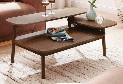 Woodman Couchtisch "Veera", mit 3 verschiedenen Ebenen günstig online kaufen