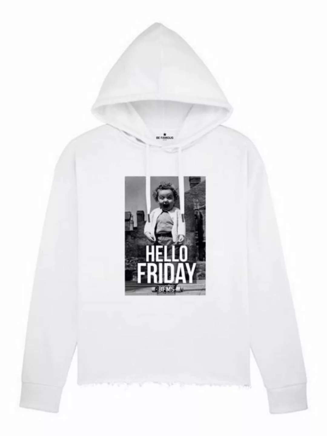 Be Famous Sweater Boxy Hellofri (1-tlg) günstig online kaufen