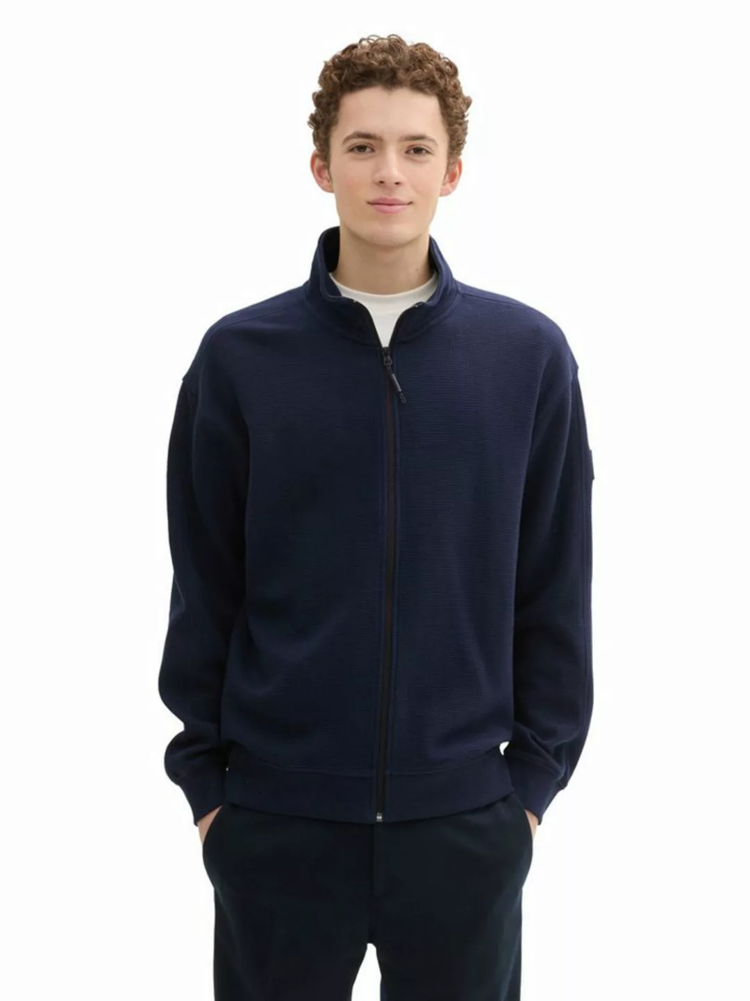 TOM TAILOR Denim Sweatjacke (1-tlg) günstig online kaufen