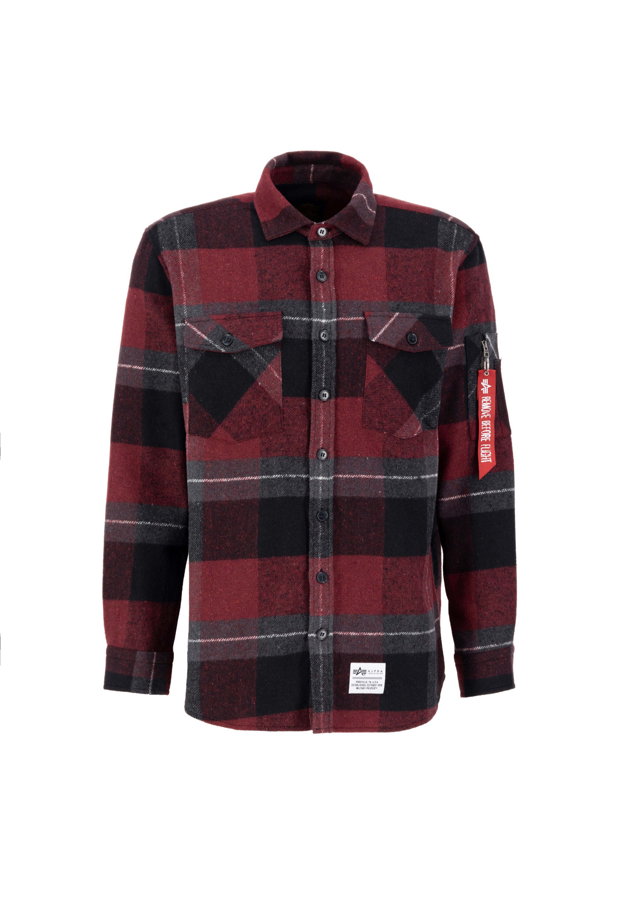 Alpha Industries Hemdjacke "Alpha Industries Men - Shirts Flannel Shirt" günstig online kaufen