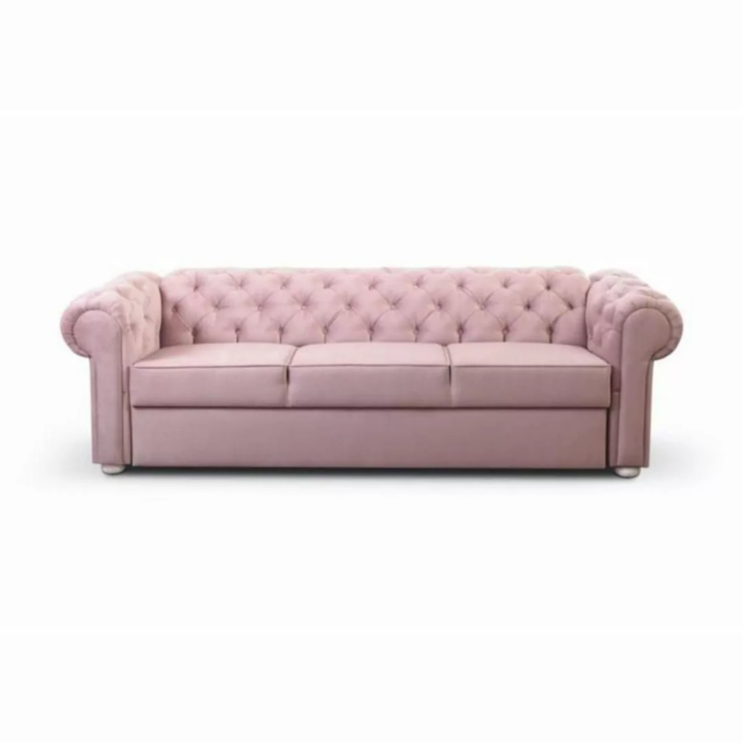 MOEBLO Chesterfield-Sofa Sofa AVIA, Couch Polstermöbel Sitzmöbel Wohnzimmer günstig online kaufen